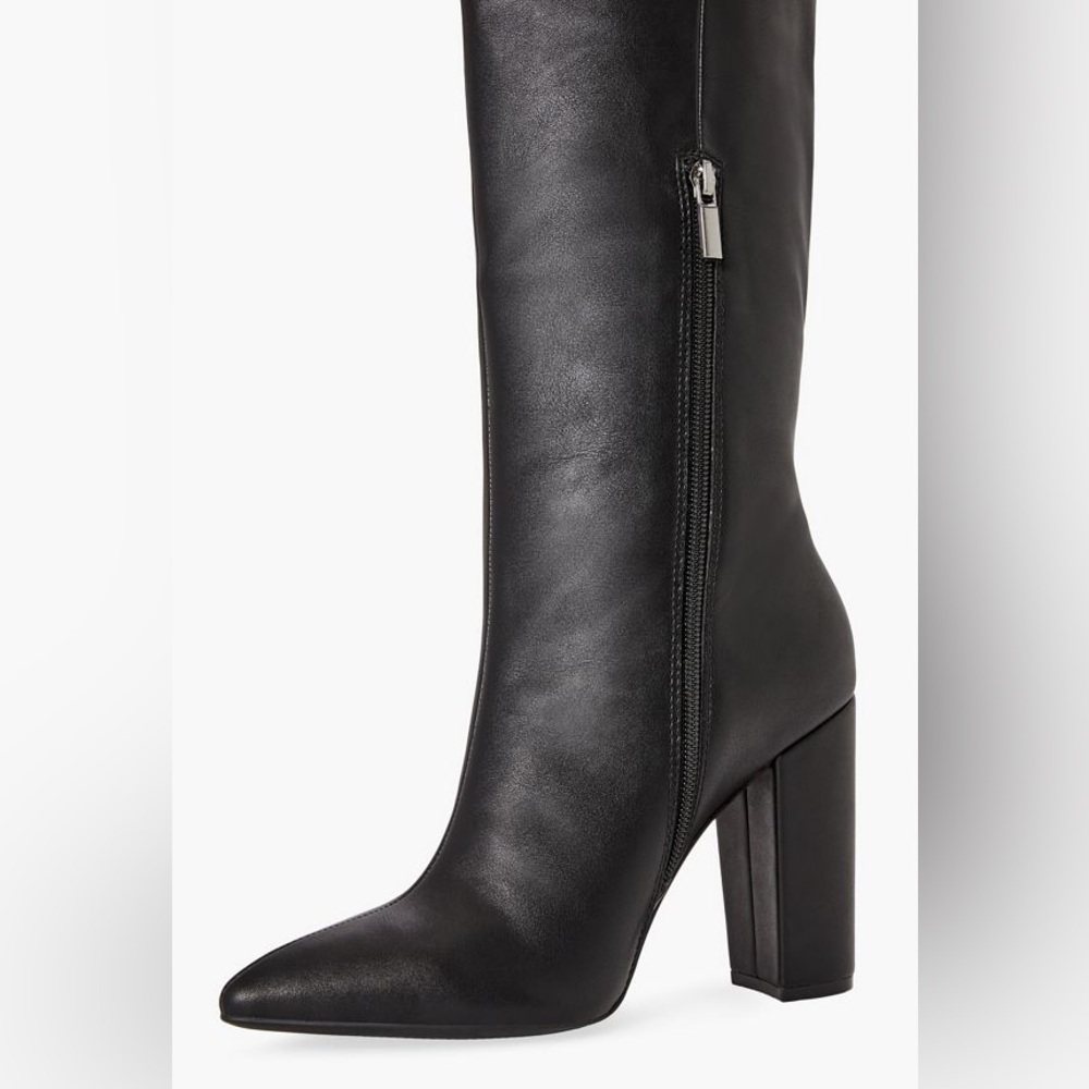 Justfab Block Heel Boot 7.5 - image 1